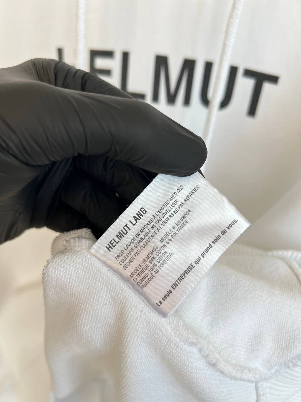Helmut Lang Helmut Lang Index Hoodie Mens Size M Long Sleeve Sweatshirt Size US M / EU 48-50 / 2 - 15 Thumbnail