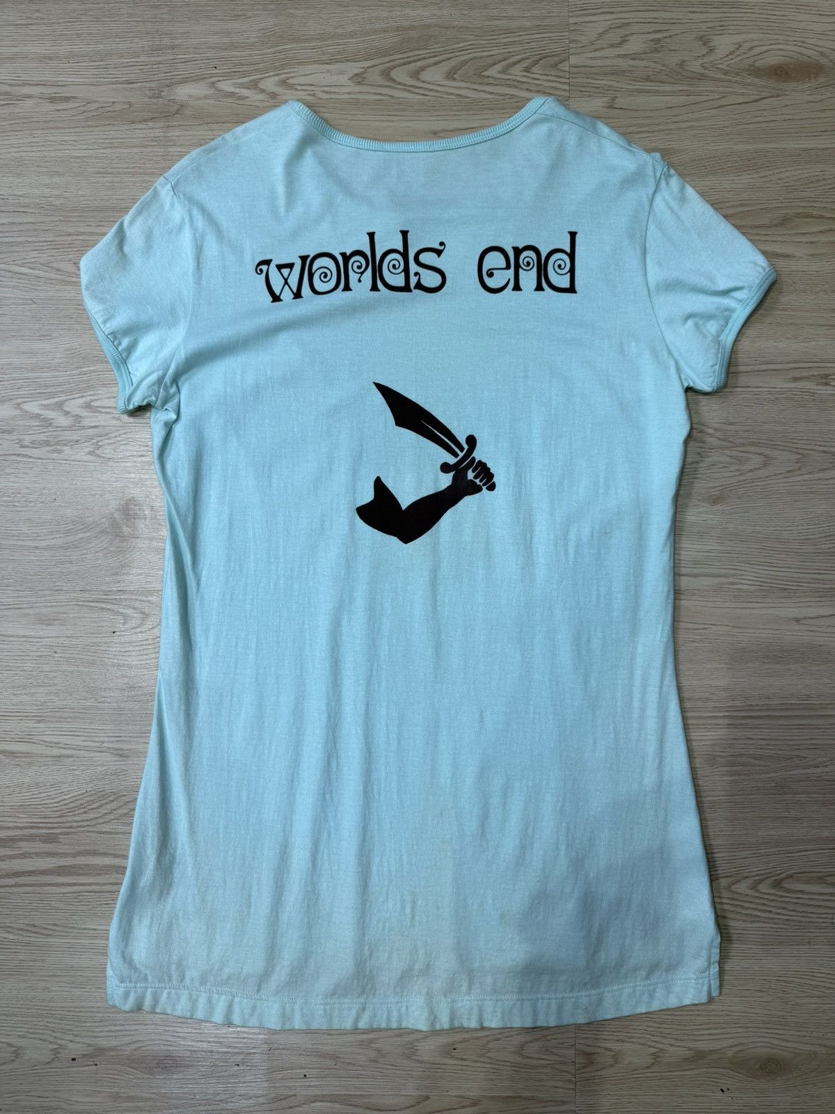 Vivienne Westwood 90’s VIVIENNE WESTWOOD RARE CLOCK LOGO VINTAGE Y2K TSHIRT Size L / US 10 / IT 46 - 5 Thumbnail