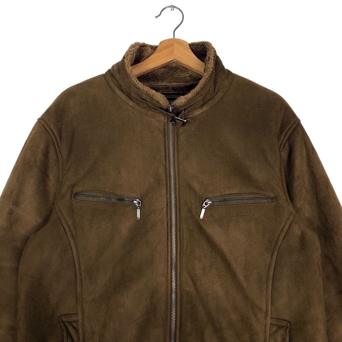 Japanese Brand 🔥90’s Vintage Shearling Mink Fur Lining Jacket B3 Thruxton Size US L / EU 52-54 / 3 - 3 Thumbnail