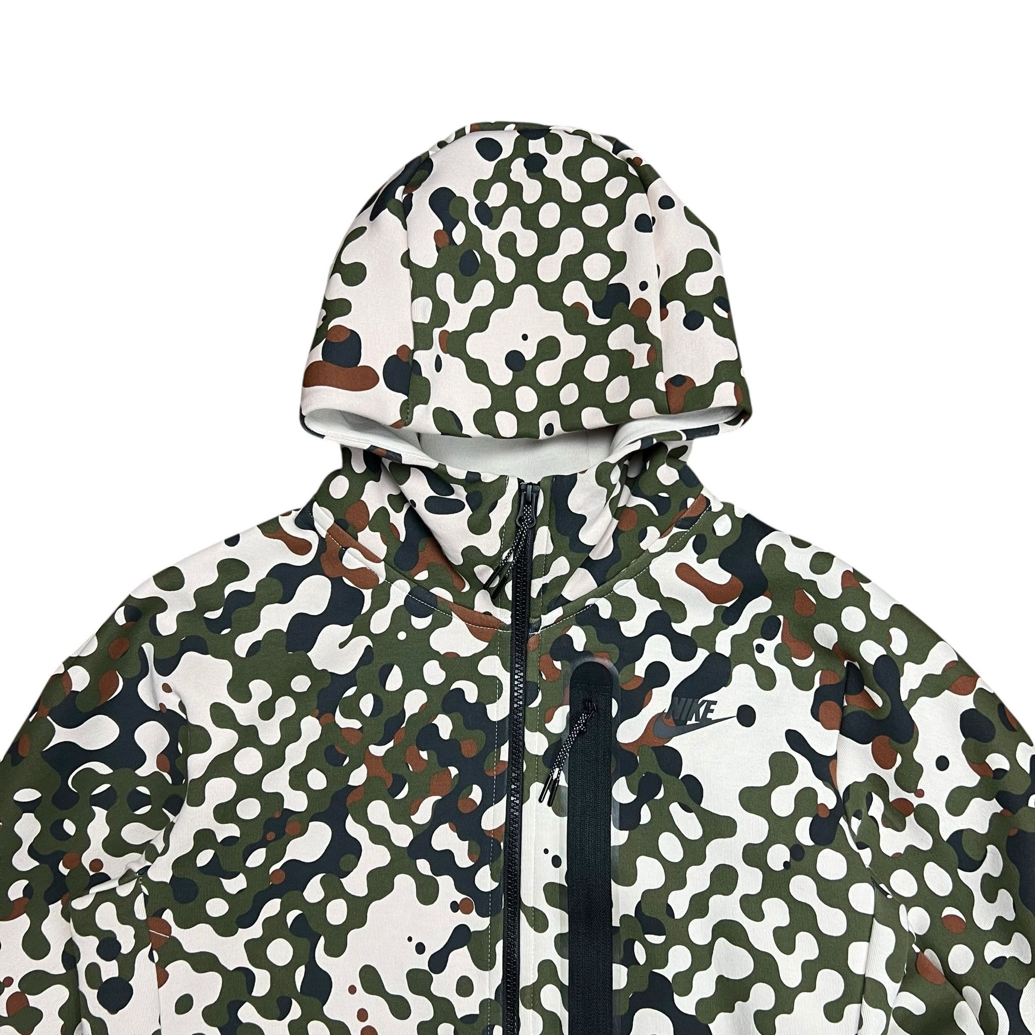 Nike Nike Sportswear Tech Fleece React Camo Full-Zip Hoodie - S Size US M / EU 48-50 / 2 - 3 Thumbnail