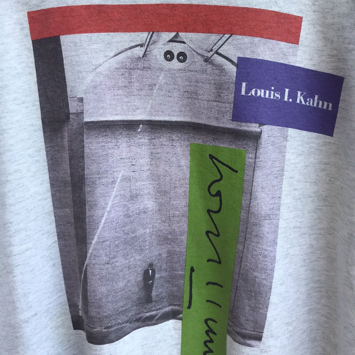 Arts & Science Vintage 90s LOUIS I KAHN art museum tee Size US XL / EU 56 / 4 - 3 Thumbnail