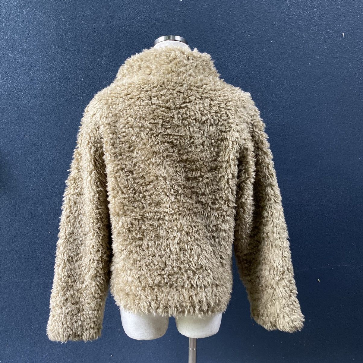 Tsumori Chisato Tsumori Chisato Camel Faux Fur Zip Jacket Size XS / US 0-2 / IT 36-38 - 4 Thumbnail