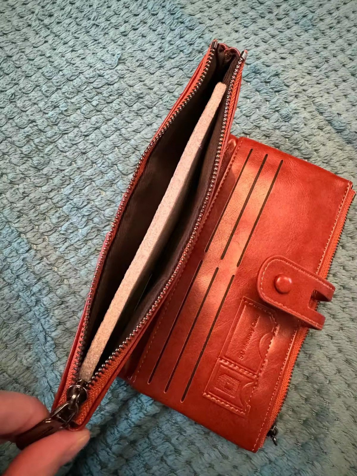 Japanese Brand × Vintage RFID women's long wallet PU leather Size ONE SIZE - 3 Thumbnail