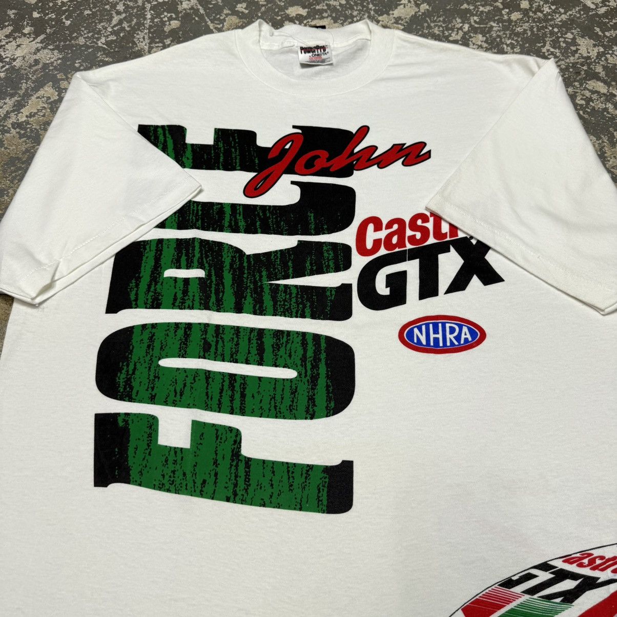 NASCAR Vintage John Force Castrol GTX Racing Wrap Around Nascar Size US XL / EU 56 / 4 - 5 Thumbnail