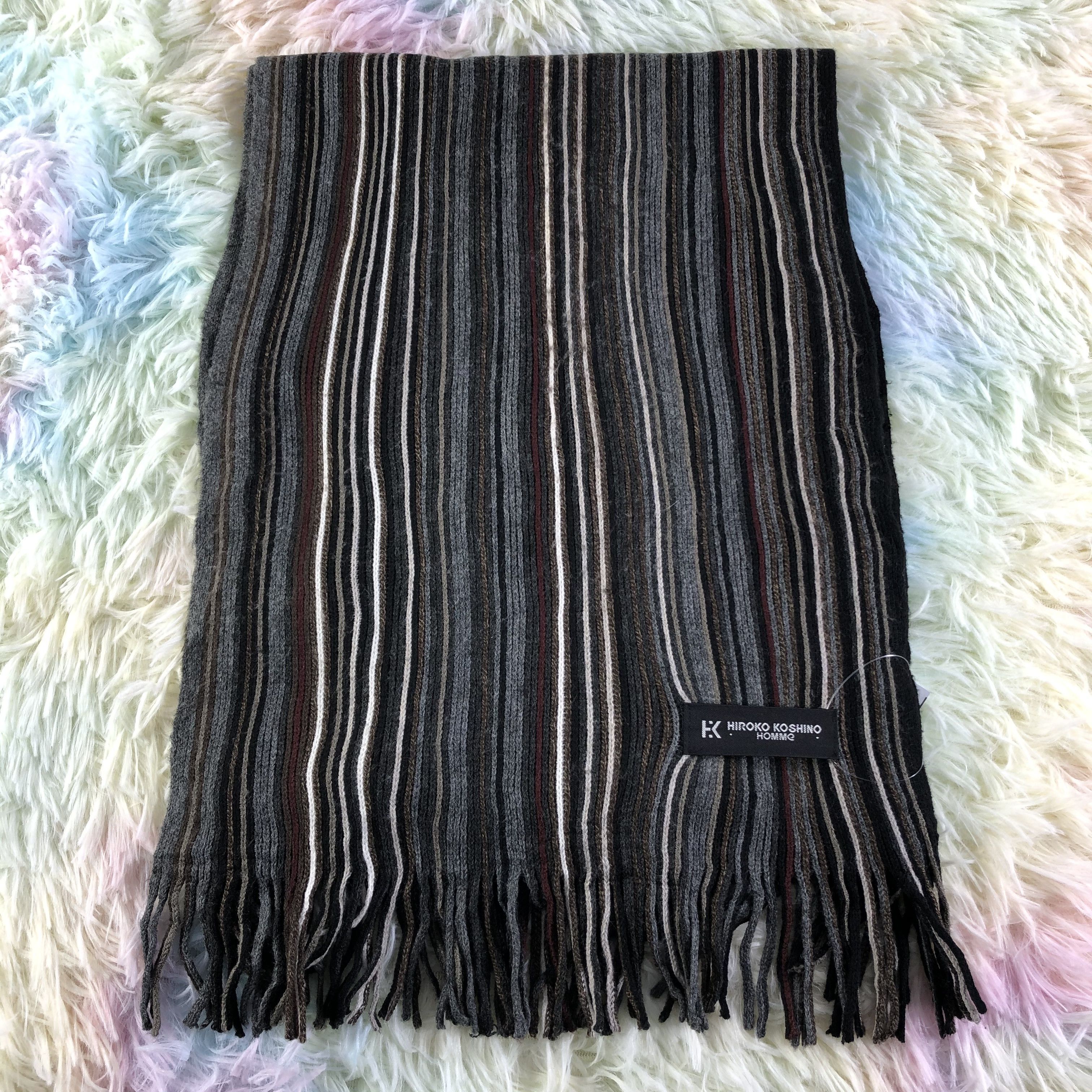 Hiroko Koshino Homme Hiroko Koshino Homme Scarf / Muffler / Neckwear - KM472 Size ONE SIZE - 2 Thumbnail