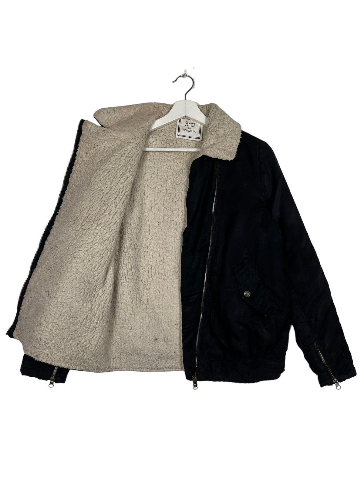 Vanquish 🔥 VANQUISH ASYMETRIC FAUX FUR LINING JACKET Size US S / EU 44-46 / 1 - 9 Thumbnail