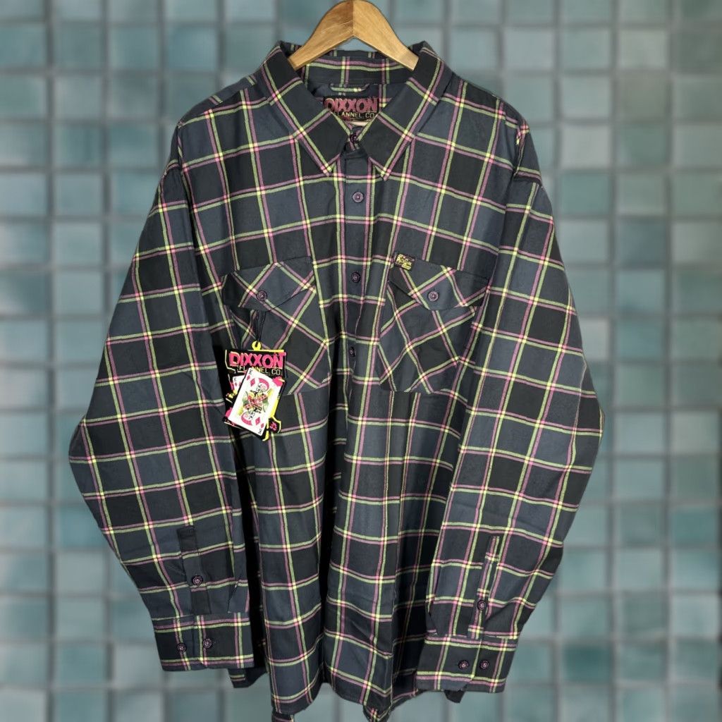 Vintage Dixxon Flannel x Punk Rock Museum Men 4XL Collab Plaid Button-Up Shirt NEW Size US XXL / EU 58 / 5 - 1 Thumbnail