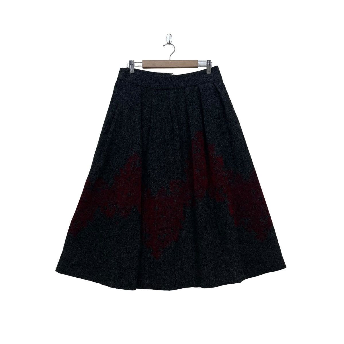 Yohji Yamamoto Plantation Skirt Made In Japan Size 28" / US 6 / IT 42 - 2 Thumbnail