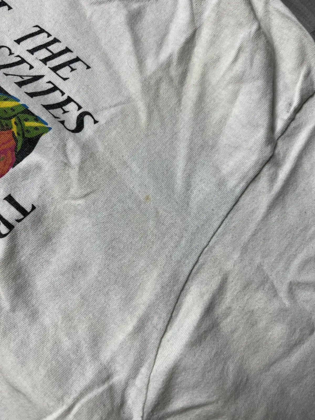 Band Tees Vintage Support the front line states Tshirt 90s Size US M / EU 48-50 / 2 - 5 Thumbnail