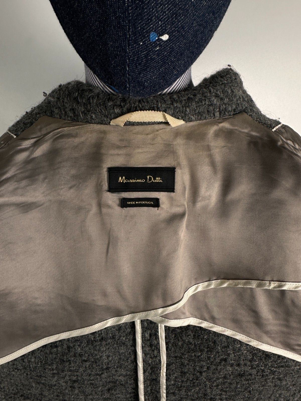 Massimo Dutti Massimo Dutti Wool Unlined Wool Coat Womens Gray Size M Size M / US 6-8 / IT 42-44 - 8 Thumbnail