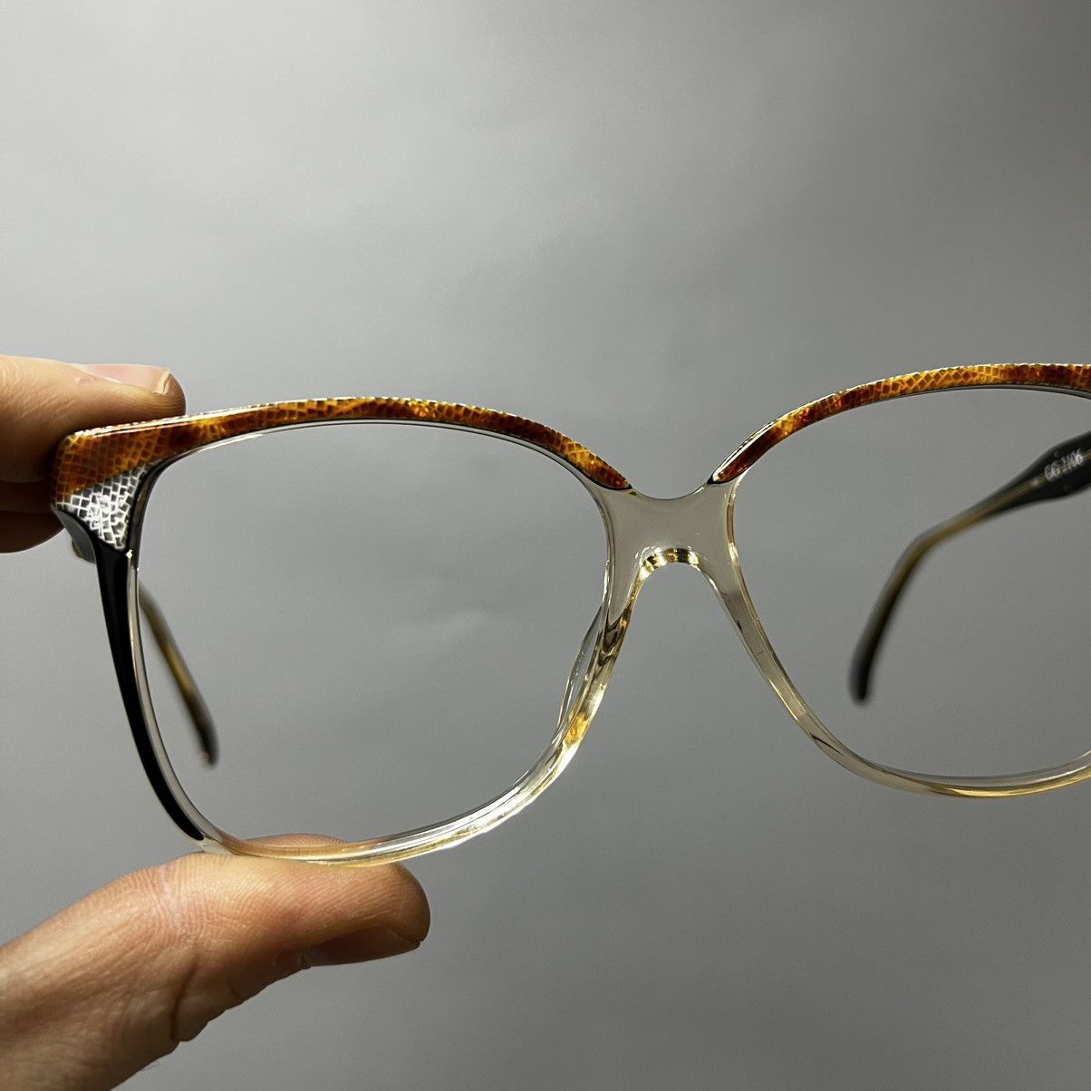 Gucci × Vintage Gucci VINTAGE 80s Eyeglass Frame NEW dead stock Size ONE SIZE - 3 Thumbnail