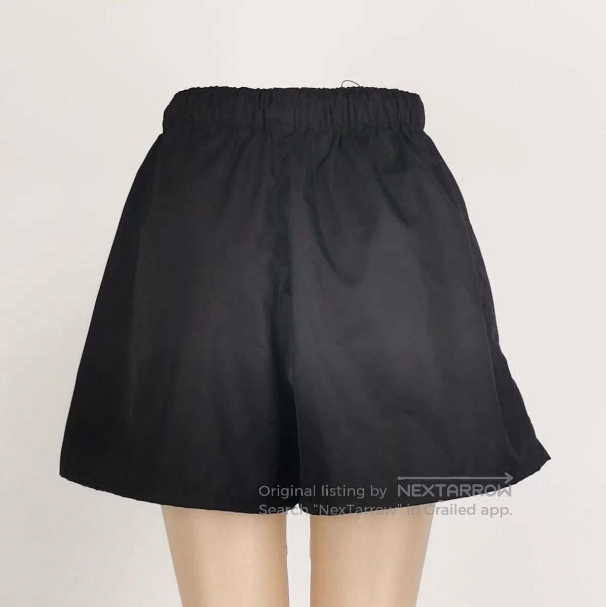 Prada Prada Solid Color Triangle Logo Shorts . Size 39" - 3 Thumbnail