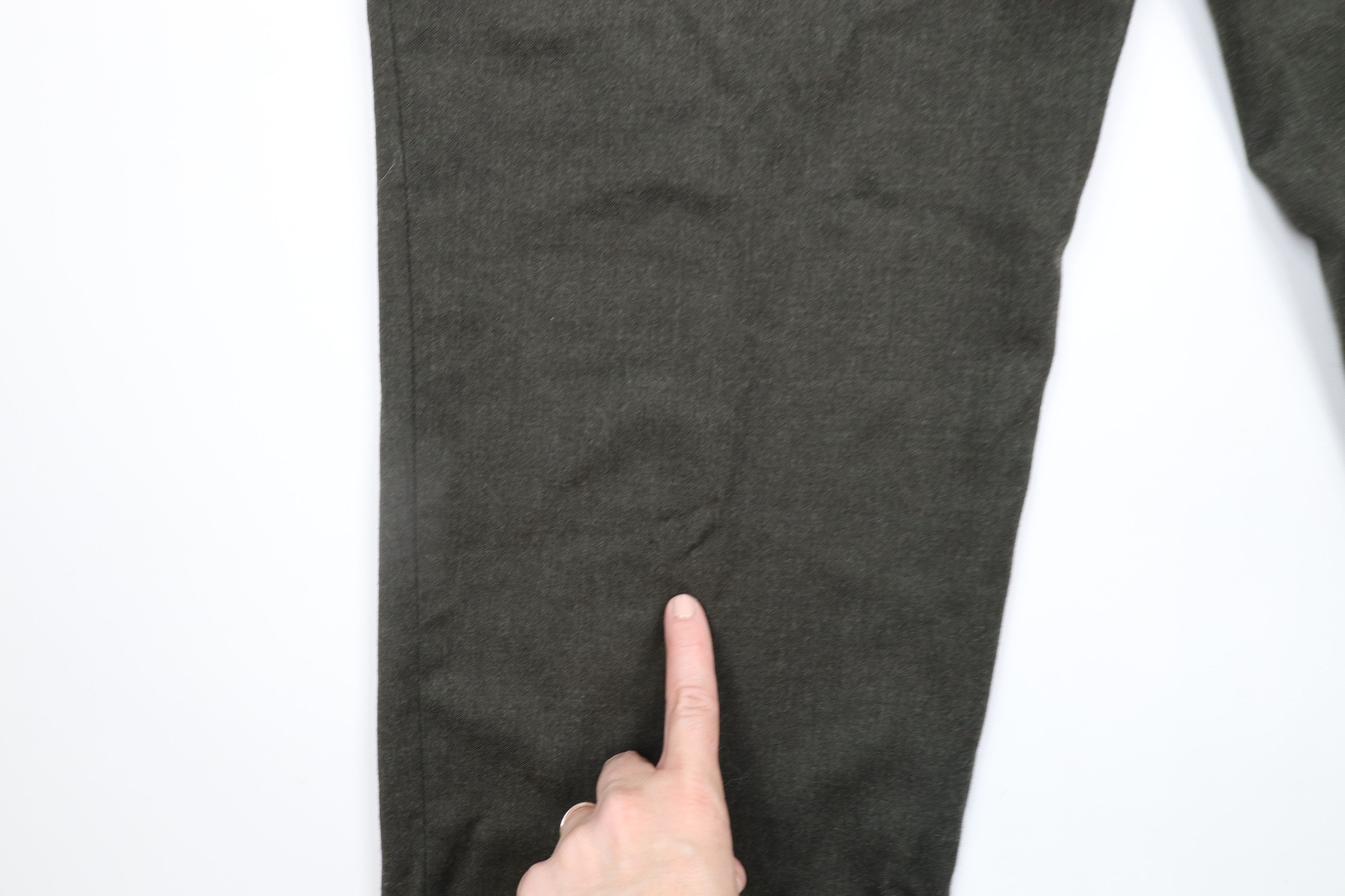 Ralph Lauren × Vintage Vintage 90s Chaps Ralph Lauren Wool Wide Leg Pants Green Size US 34 / EU 50 - 14 Thumbnail