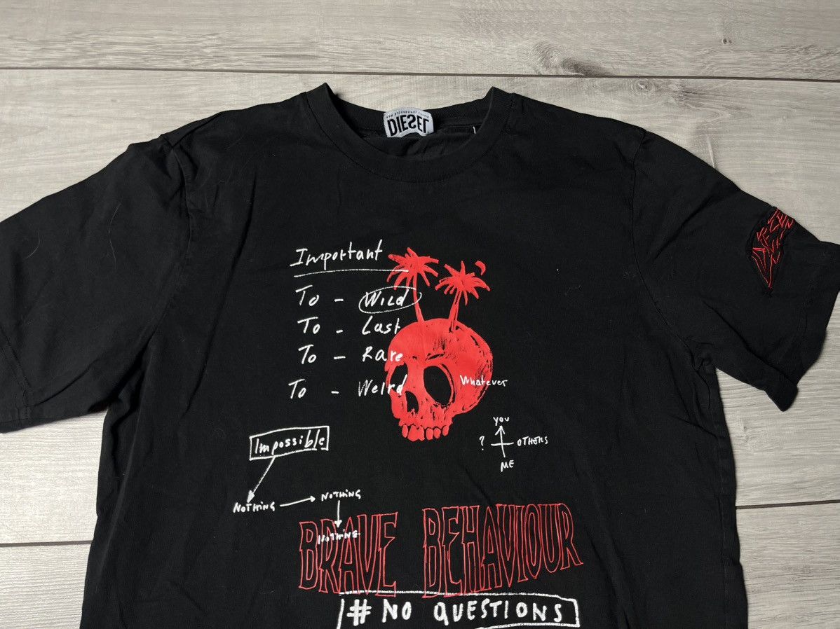 Diesel Diesel Brave Behaviour Tshirt size S Size US S / EU 44-46 / 1 - 3 Thumbnail