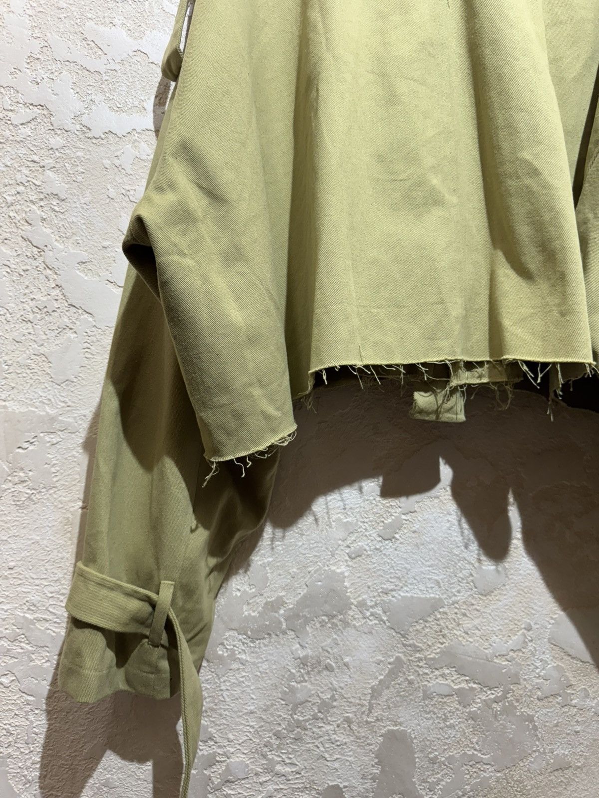 Designer MNML Distressed Cardigan M65 Jacket Olive Size L Size US L / EU 52-54 / 3 - 9 Thumbnail