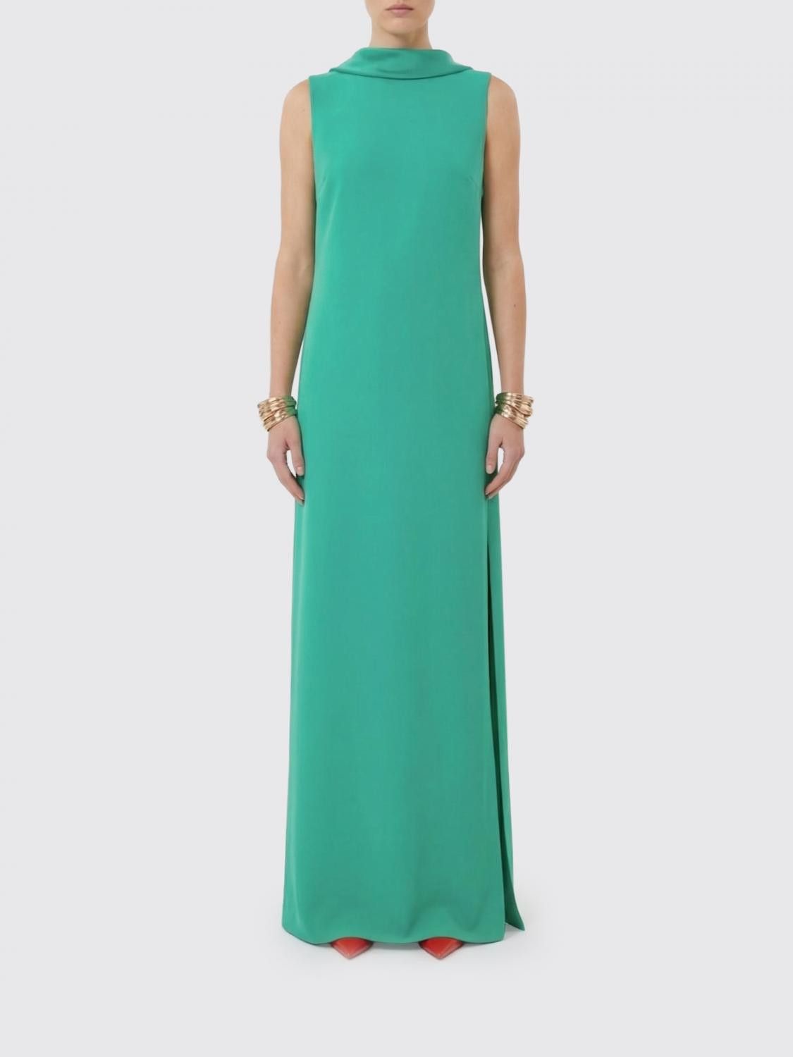 Max Mara Max Mara Dress Woman Green Size S / US 4 / IT 40 - 1 Thumbnail