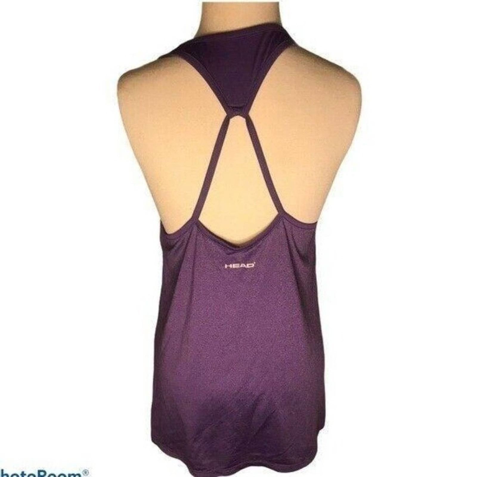 Other Athletic Tennis Training Racerback Purple Tank Top HEAD M Size M / US 6-8 / IT 42-44 - 10 Thumbnail