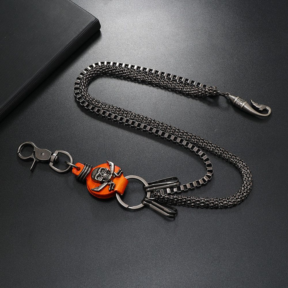 Japanese Brand × Jewelry Hanging Skull Double-Layer Key Chain Size ONE SIZE - 4 Thumbnail