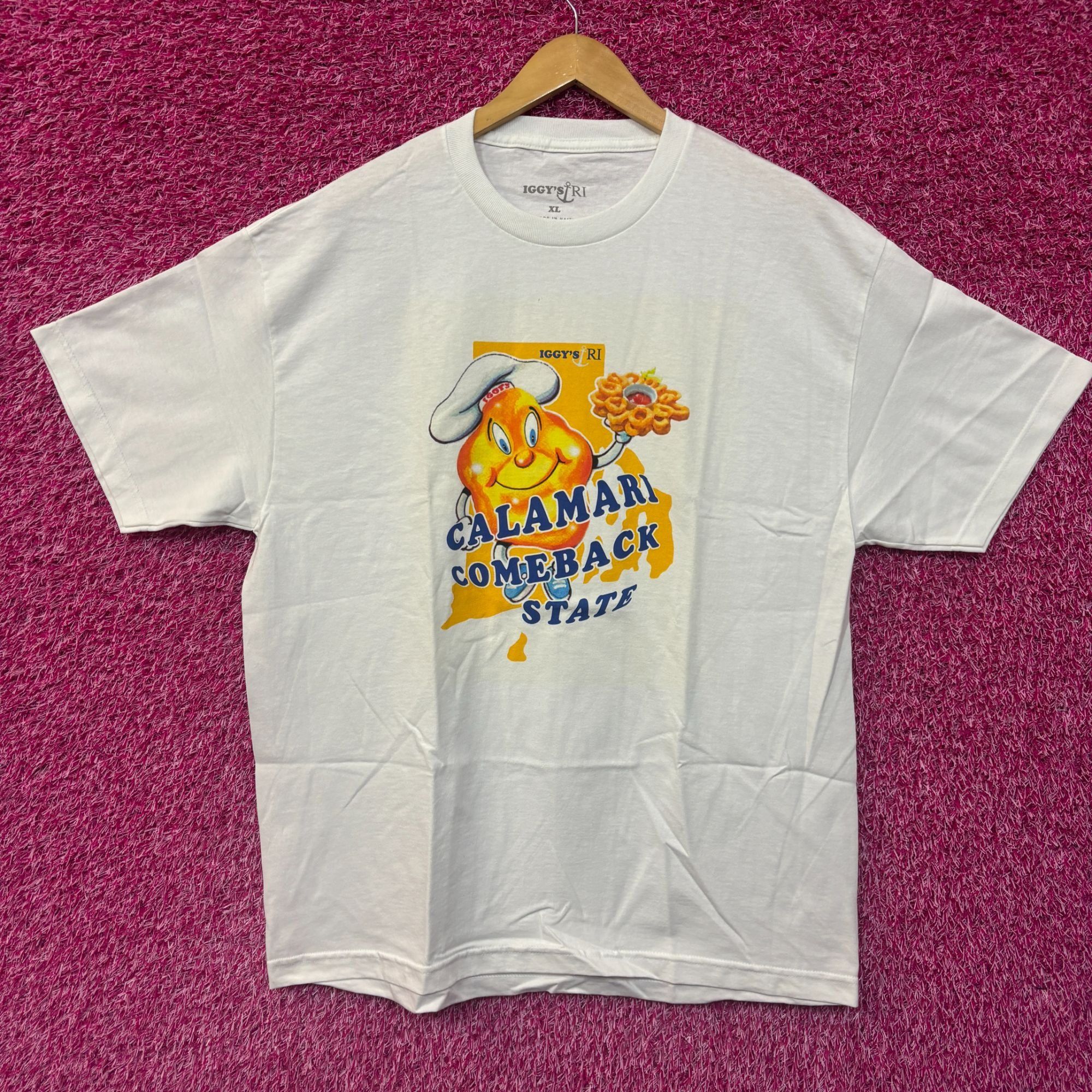 Iggy Doughboys IGGYs RI Calamari comeback state Tshirt size XL Size US XL / EU 56 / 4 - 1 Thumbnail