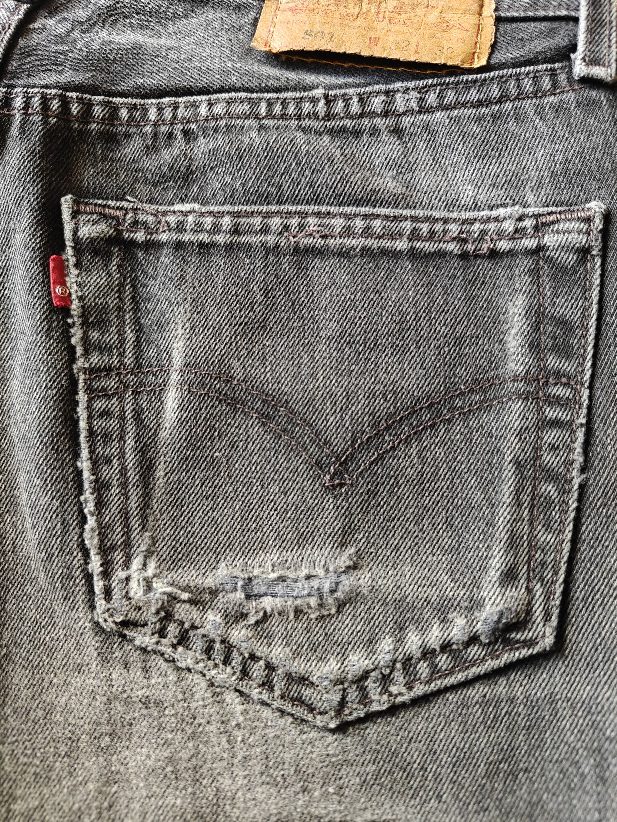 Levi's Black Levi's 501 Made In USA Size US 30 / EU 46 - 6 Thumbnail