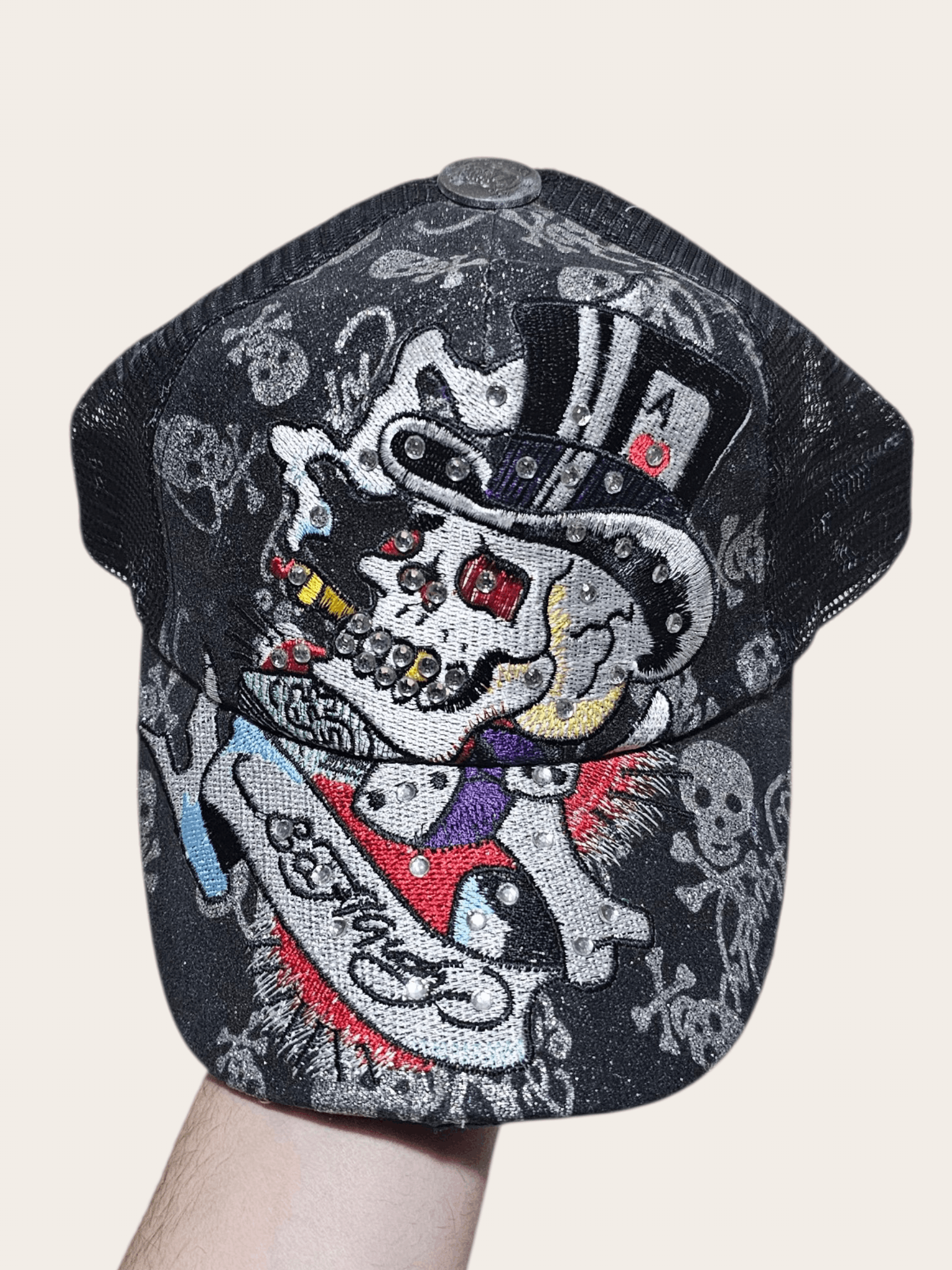 Ed Hardy Ed Hardy Skull y2k Hat Size ONE SIZE - 2 Thumbnail