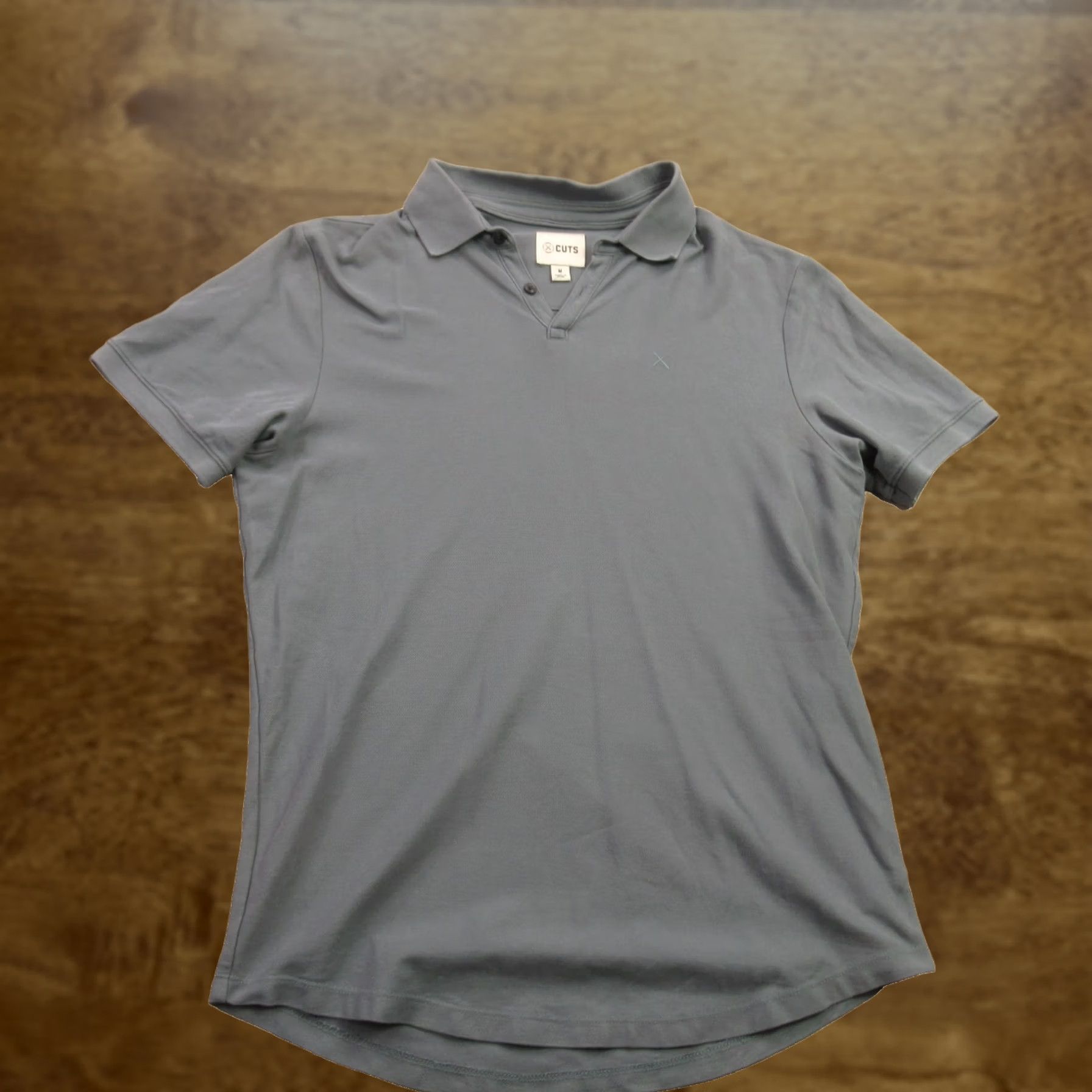 Cuts Cuts Shirt Mens Medium Short Sleeve Gray Lightweight Golf Polo Casual Size US M / EU 48-50 / 2 - 1 Thumbnail