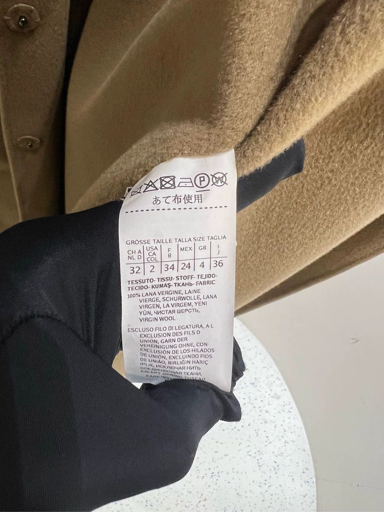 Max Mara Max Mara Wool overcoat Size S / US 4 / IT 40 - 5 Thumbnail