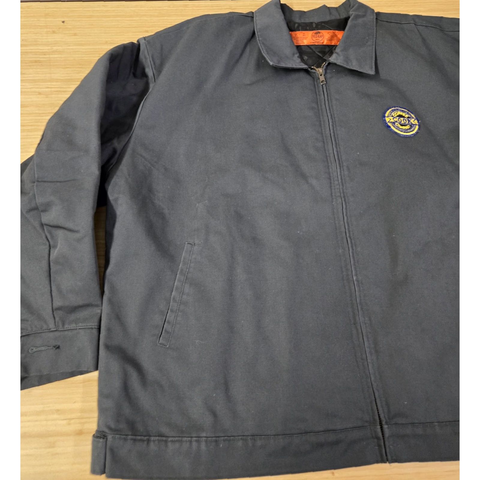 Red Kap Red Kap Jacket Mens 3XL Black Full Zip Embroidered Cooks Coffee Company Workwear Casual Mens Size US XXL / EU 58 / 5 - 3 Thumbnail