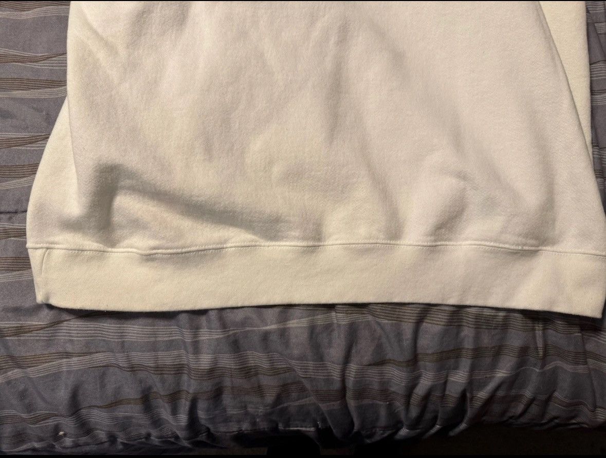 Nike Vintage 90's Nike Center Middle Swoosh RARE White Hoodie 2XL Size US XXL / EU 58 / 5 - 19 Thumbnail
