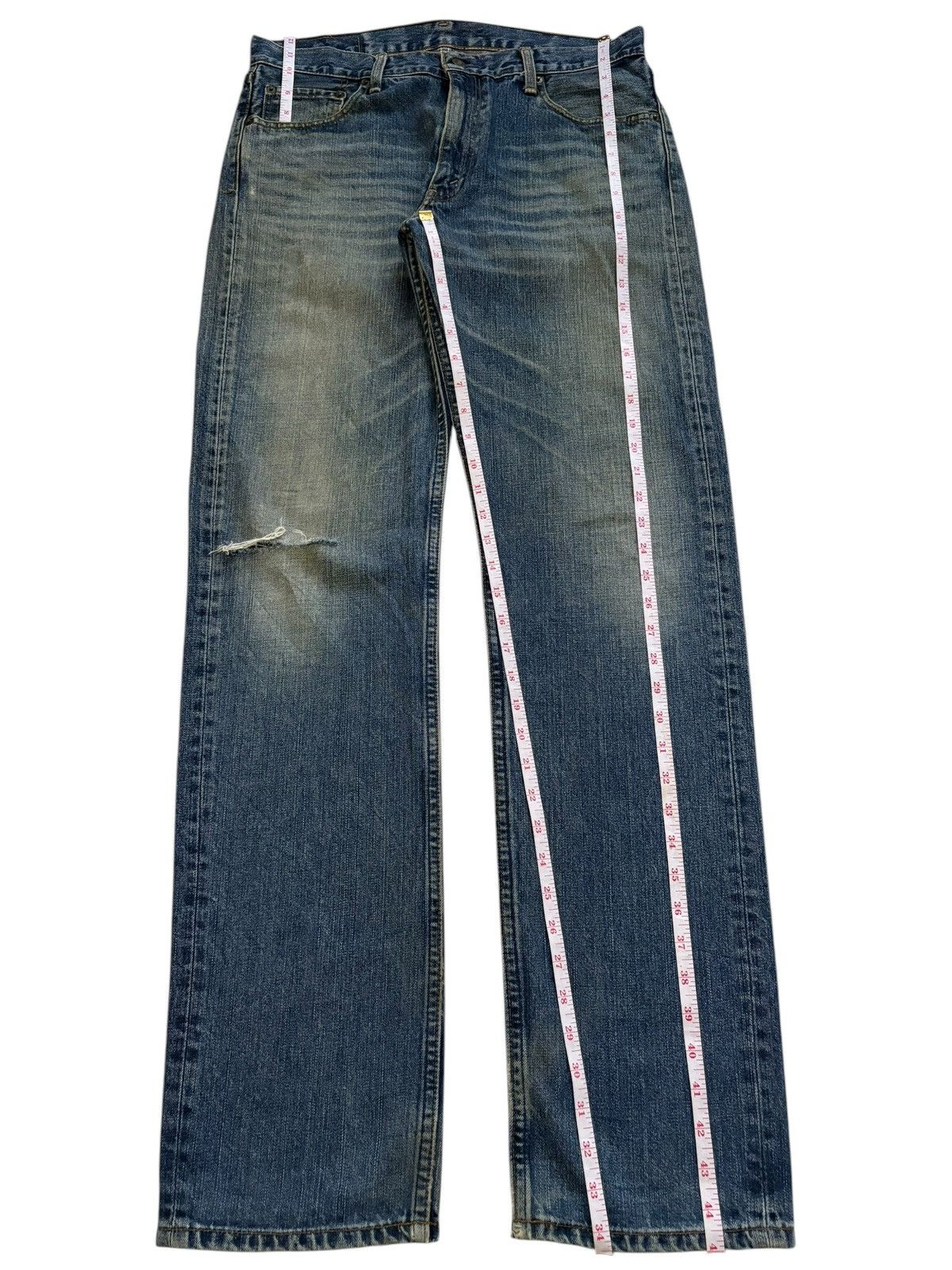 Levi's SALES🔥Vintage 90s Levis 505 Mud Wash Distressed Jeans Size US 33 - 13 Thumbnail