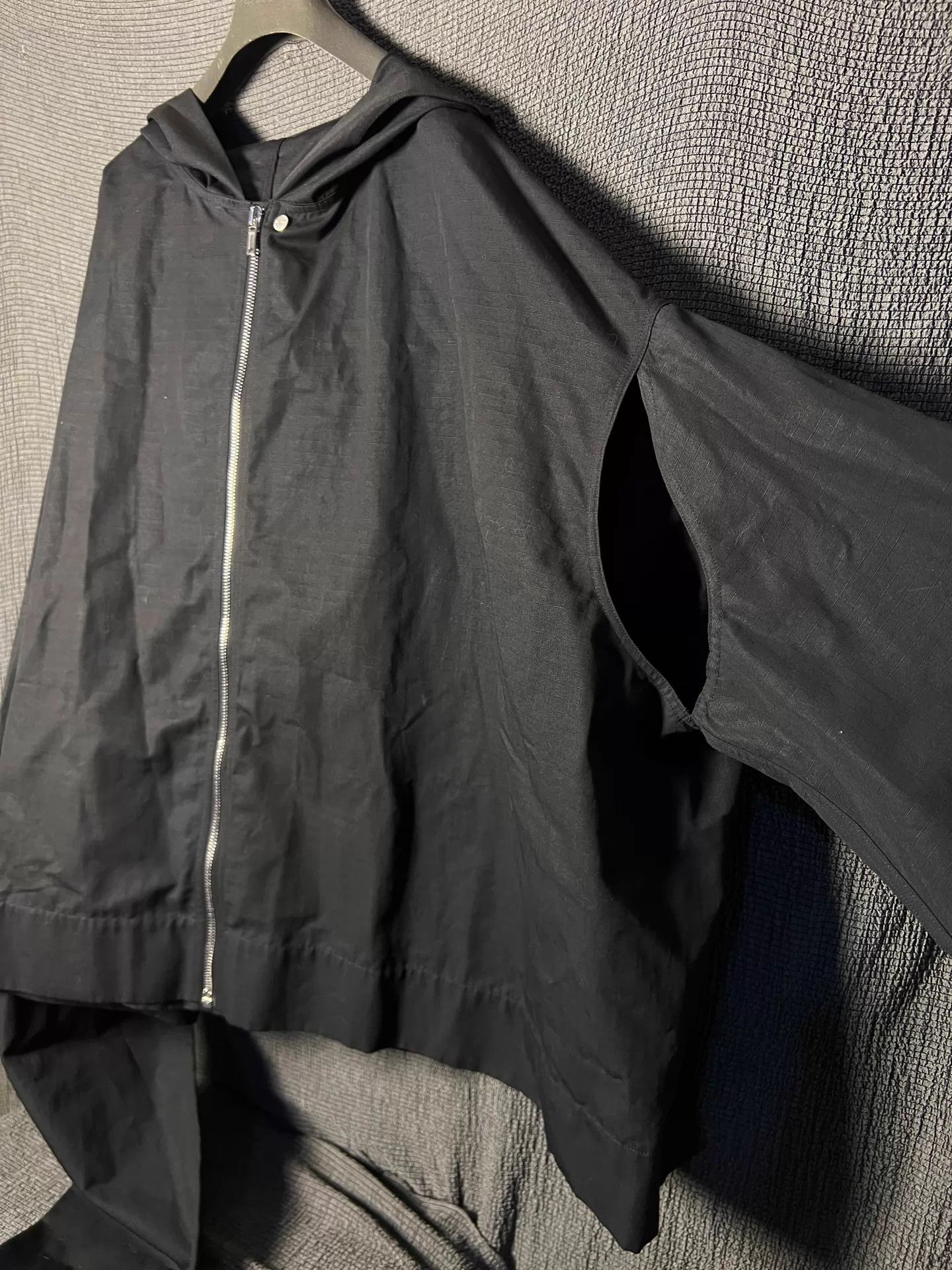 Rick Owens Rick Owens SS23 Wizard Hat Oversleeve Zipper Cloak OS Size US M / EU 48-50 / 2 - 3 Thumbnail