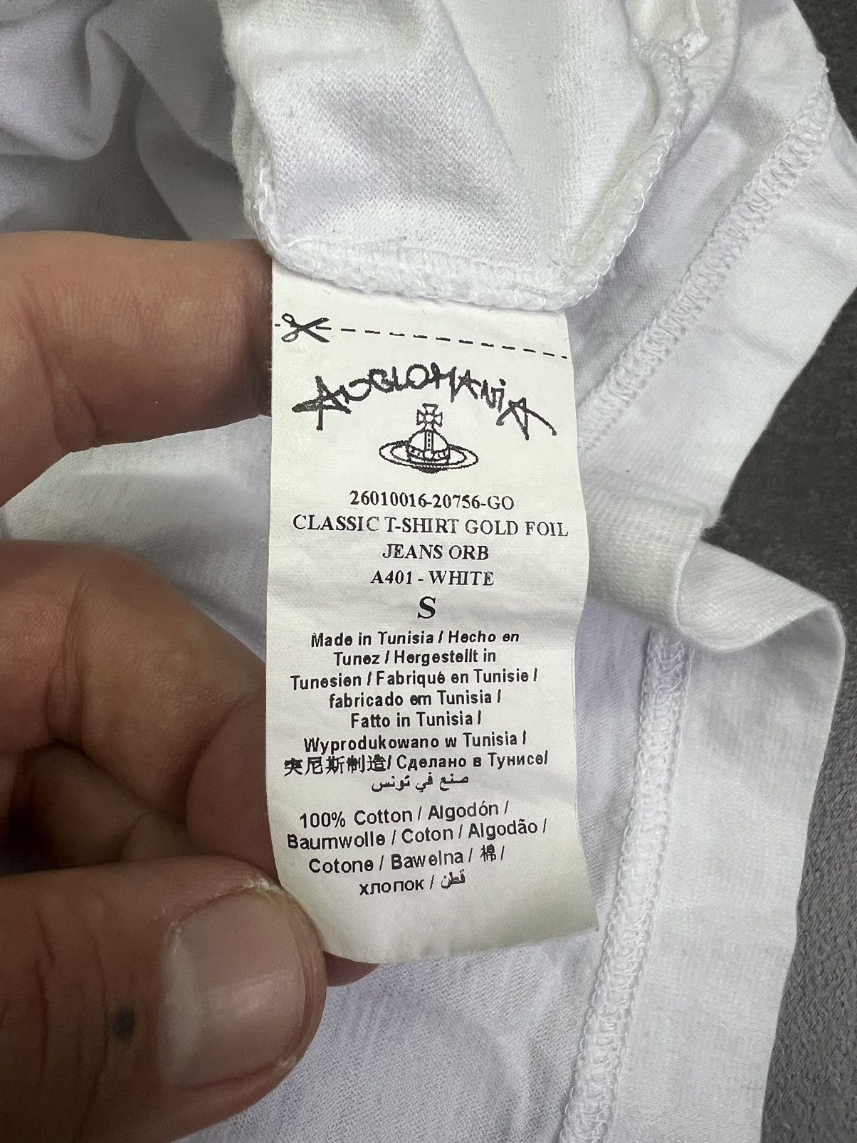 Vivienne Westwood Vivienne Westwood X Anglomania Big Orb Logo T Shirt Tee Top Size S / US 4 / IT 40 - 5 Thumbnail