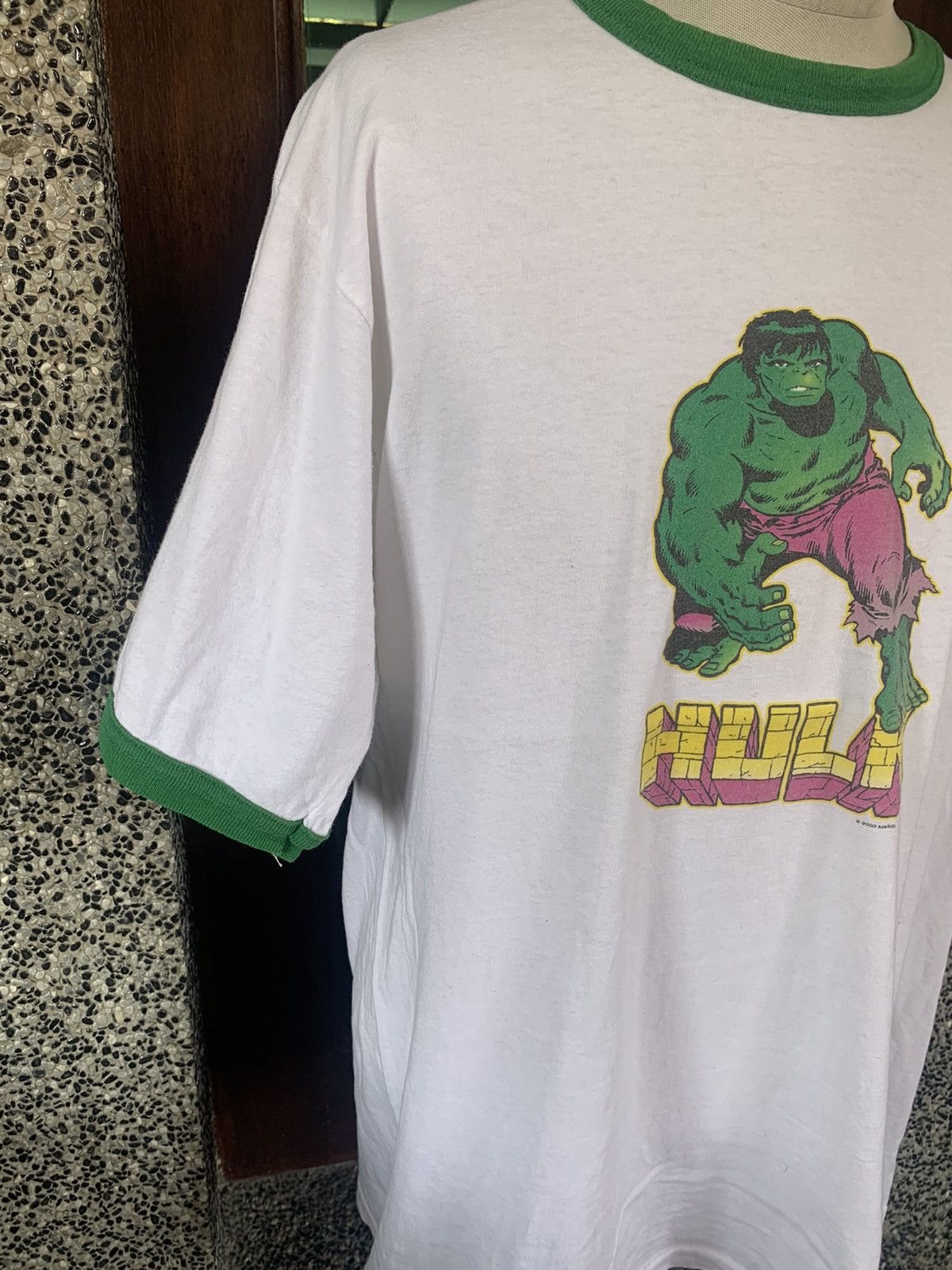 Marvel Comics × Vintage Vintage 2000 Hulk Marvel T shirt Size US XL / EU 56 / 4 - 5 Thumbnail