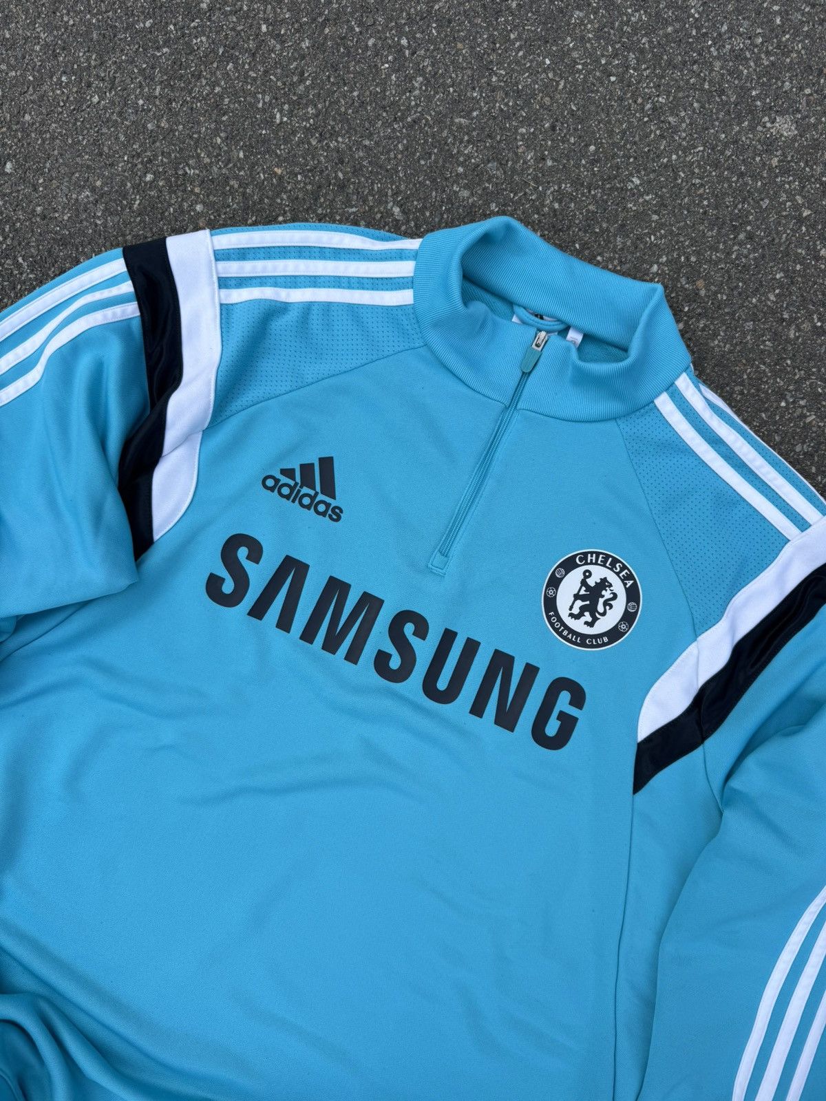 Adidas Adidas Y2K Chelsea Sweatshirt Blokecore Soccer Hype Jacket Size US L / EU 52-54 / 3 - 11 Thumbnail