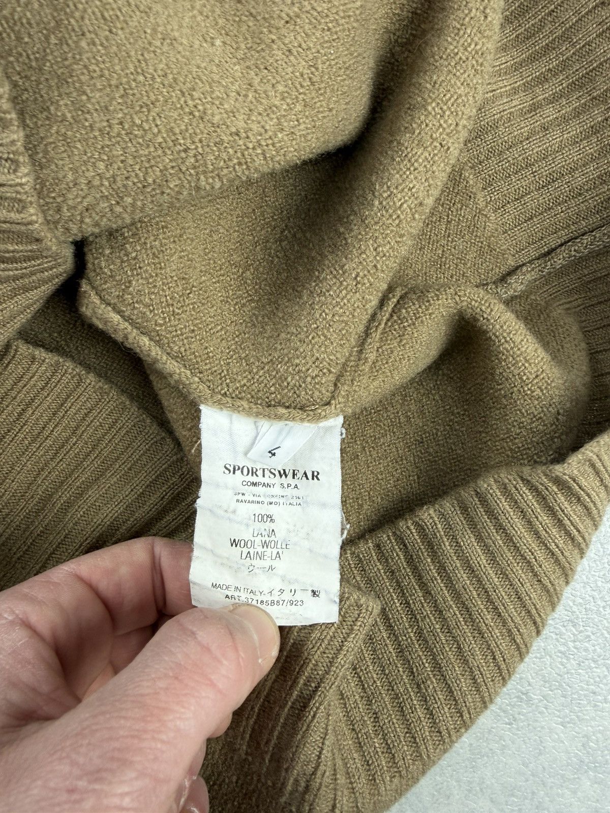 C.P. Company C.P. Company Vintage Wool Zip Sweater Made in Italy Size US S / EU 44-46 / 1 - 9 Thumbnail