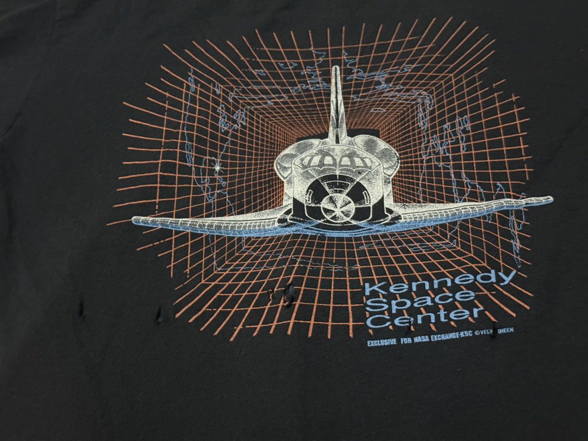 Vintage Distressed Vintage 80s NASA Mission STS-XXVI T Shirt Size US L / EU 52-54 / 3 - 11 Thumbnail