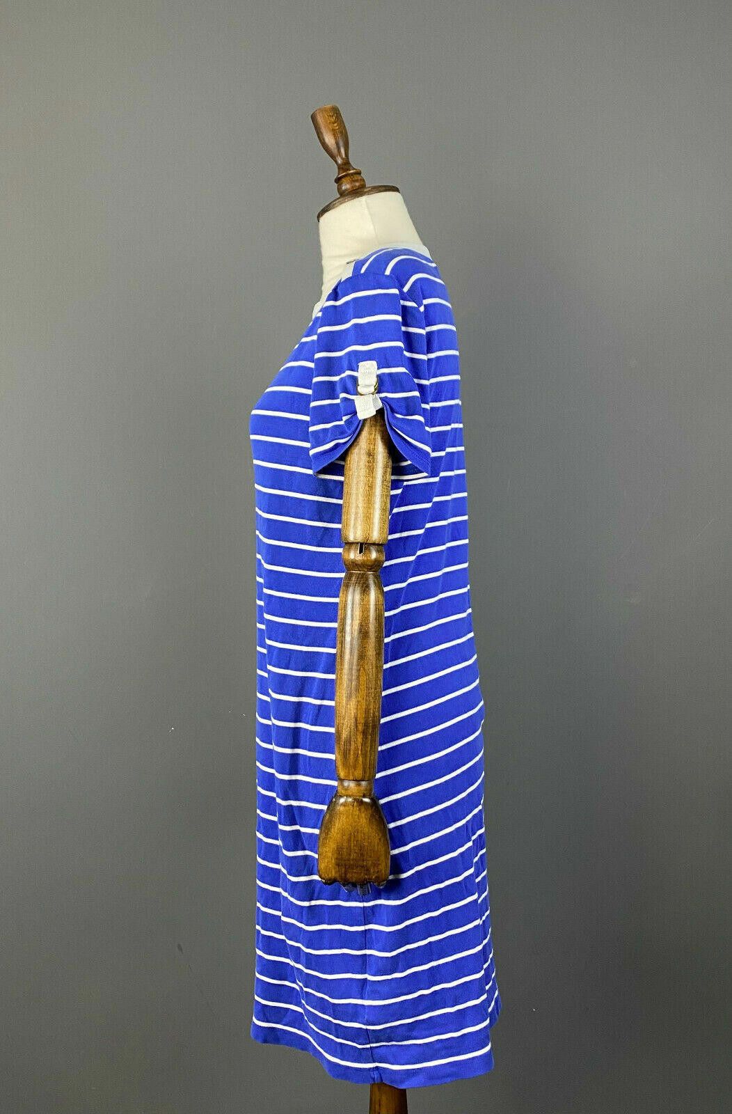 Lauren Ralph Lauren Ladies Lauren Ralph Lauren Blue Stripe A-Line Dress Size XL Size XL / US 12-14 / IT 48-50 - 4 Thumbnail