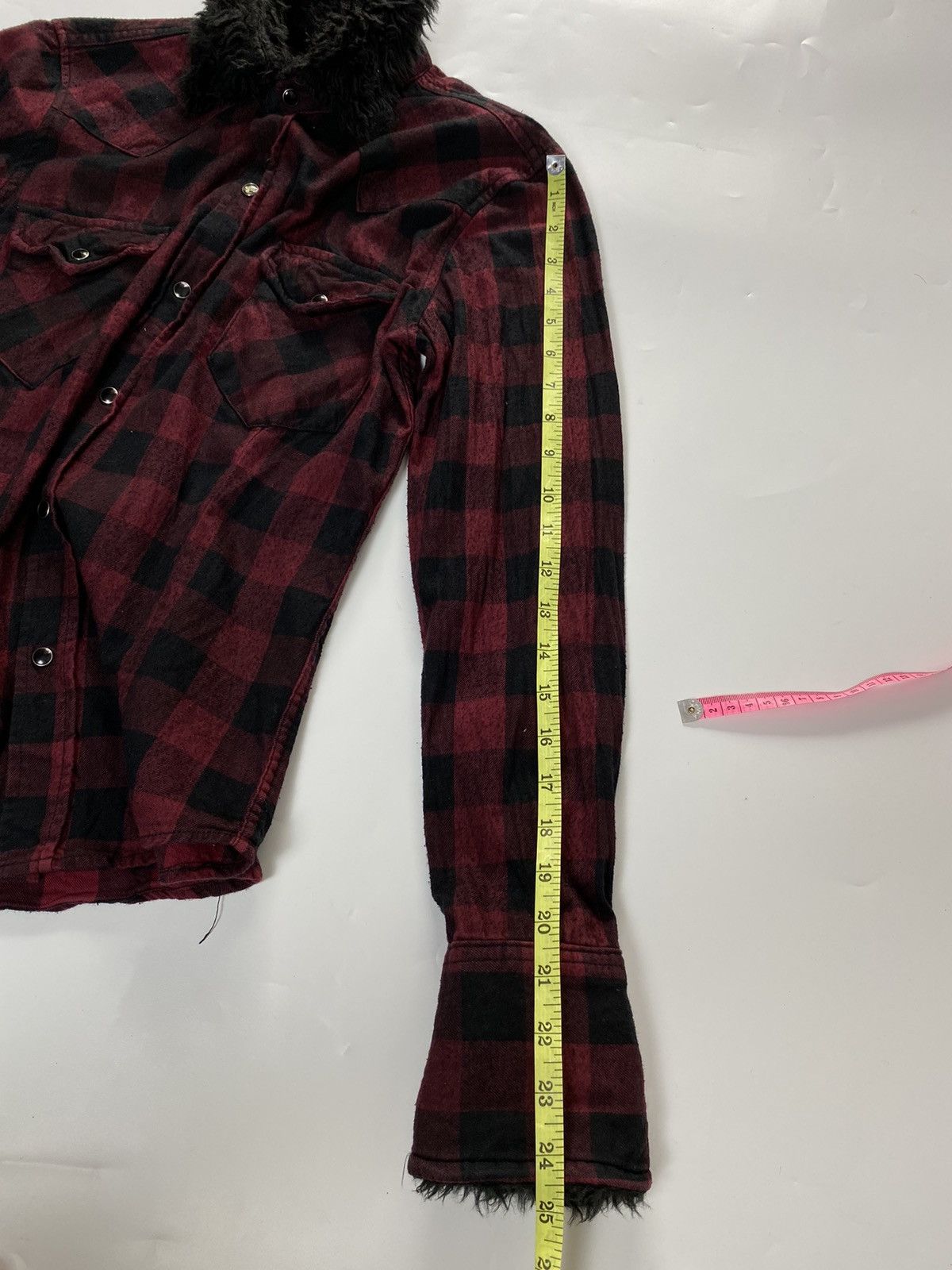 If Six Was Nine fur flannel japanese brand crazy devil 👿 Size US S / EU 44-46 / 1 - 9 Thumbnail