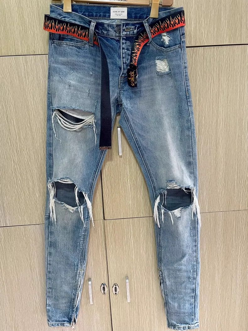 Fear of God Fear of God The third batch of blue cattle Size US 30 / EU 46 - 1 Thumbnail