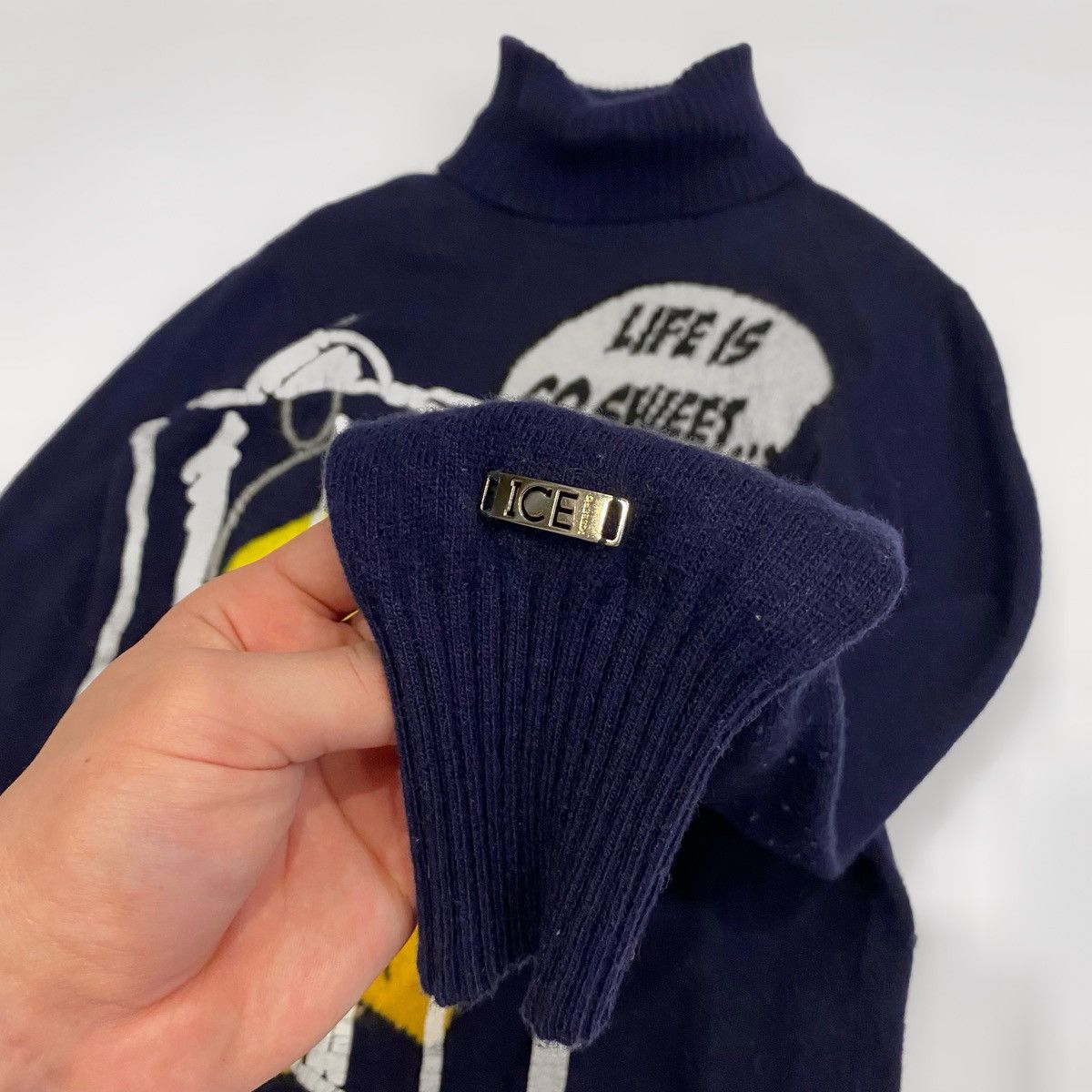 Iceberg ICEBERG Sweater Life is so sweet Size US S / EU 44-46 / 1 - 3 Thumbnail