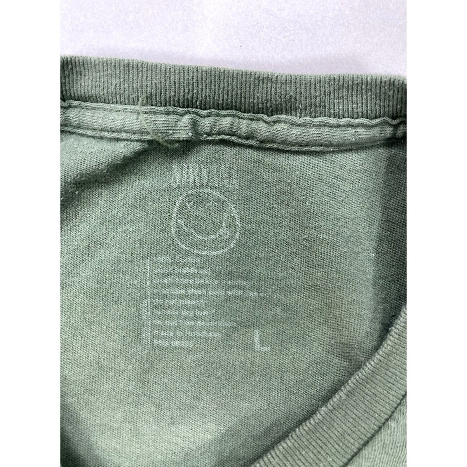 Logo 7 VINTAGE Nirvana Logo Graphic T-shirt Men Large Green Size US L / EU 52-54 / 3 - 5 Thumbnail
