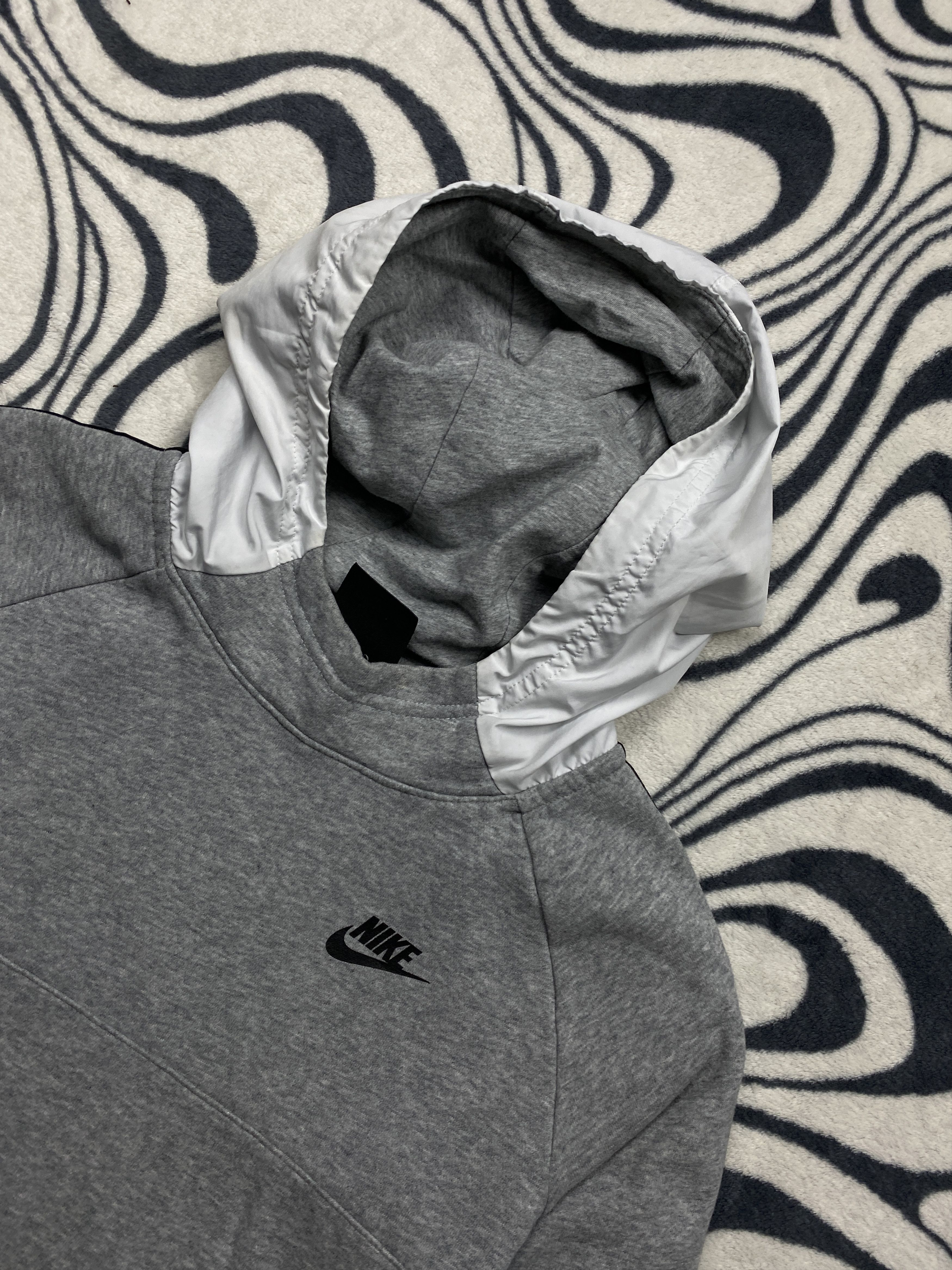 Nike × Vintage Nike Mens Zip Hoodie Y2K Size US XS / EU 42 / 0 - 4 Thumbnail