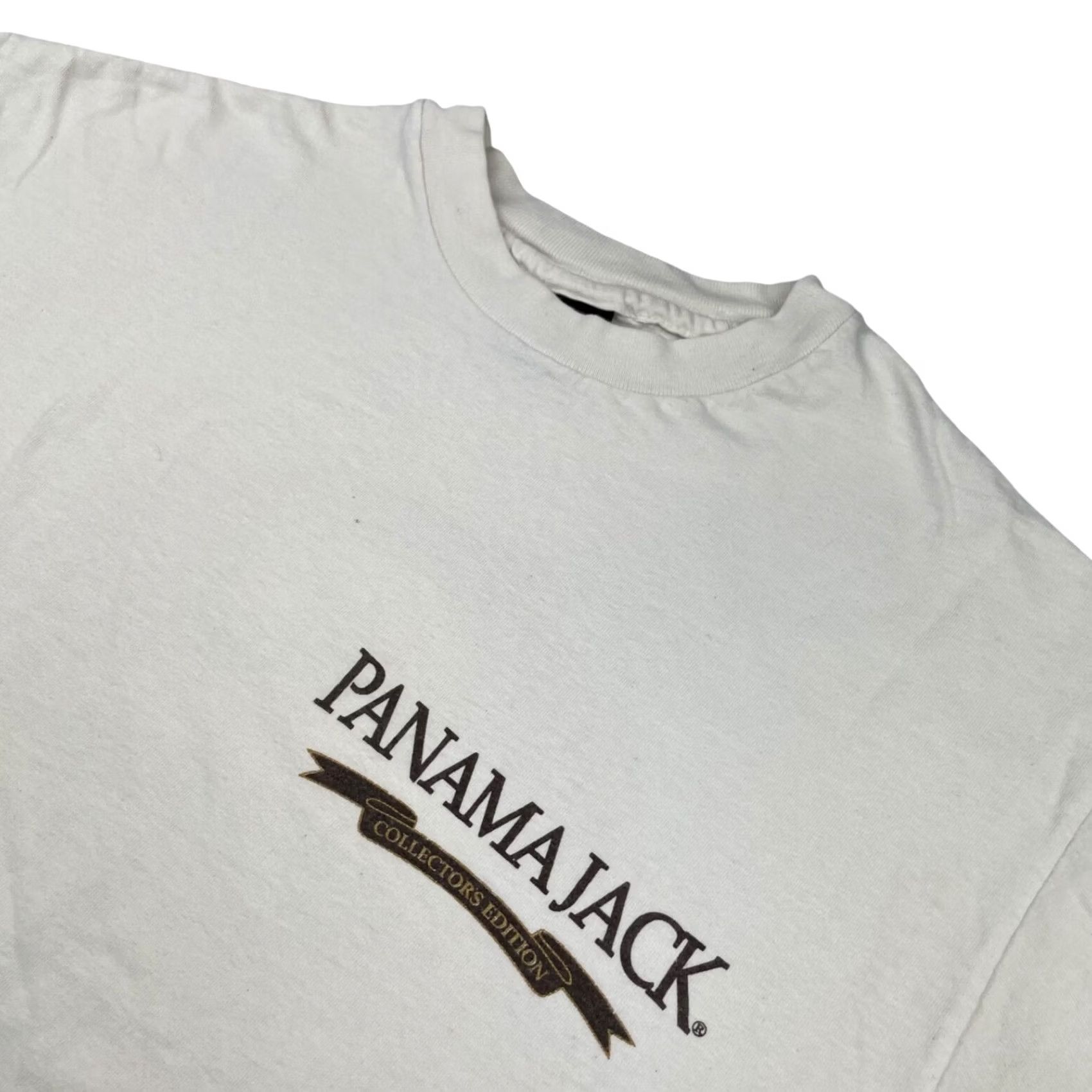 Panama Jack VINTAGE Panama Jack Myrtle Beach Men's T-Shirt White Large S/S Crew Neck 100% Cotton 2-Sided Graphics USA Mens Size US L / EU 52-54 / 3 - 2 Thumbnail