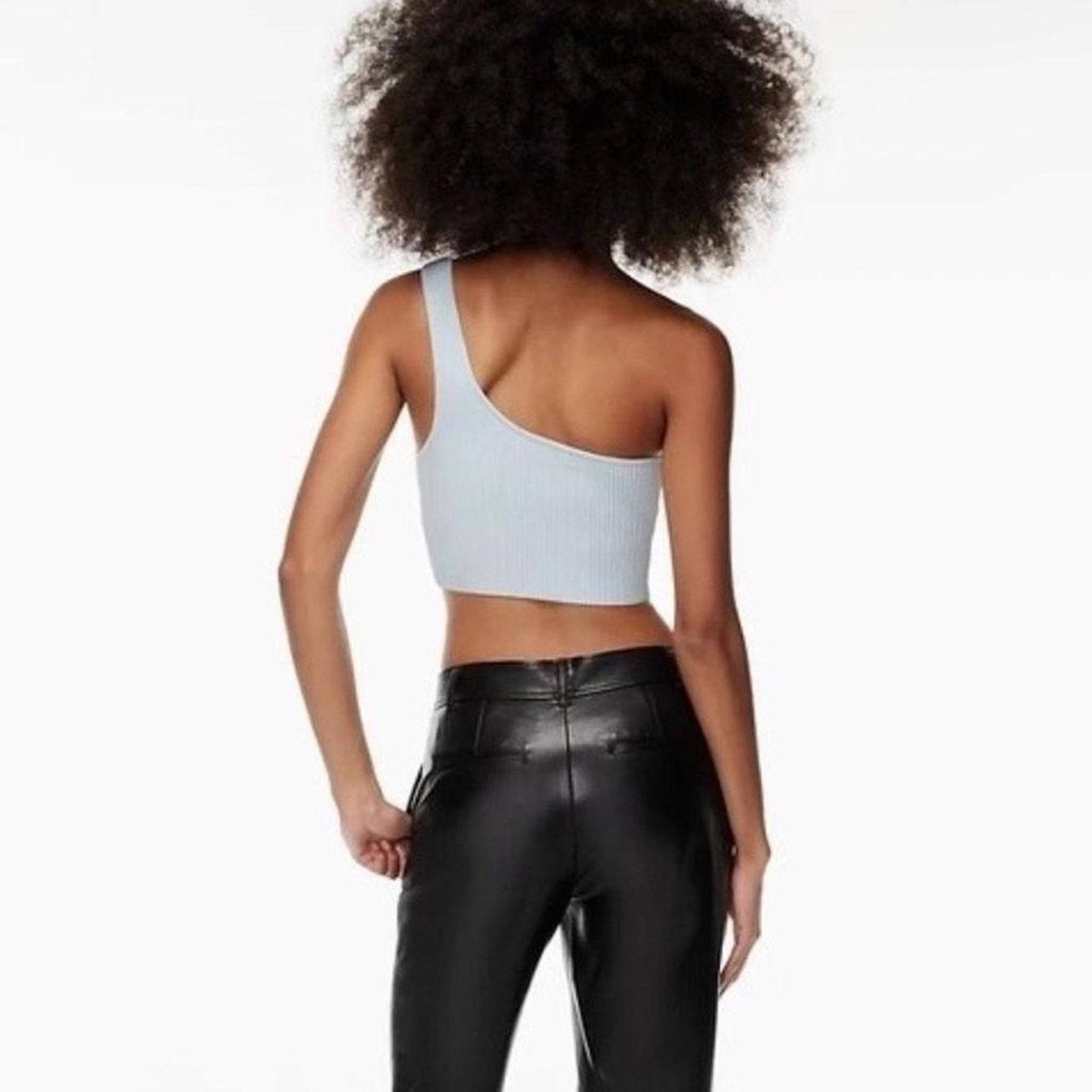 Aritzia Babaton Aritzia Sculpt Knit One Shoulder Tank Womens Small Size S / US 4 / IT 40 - 3 Thumbnail