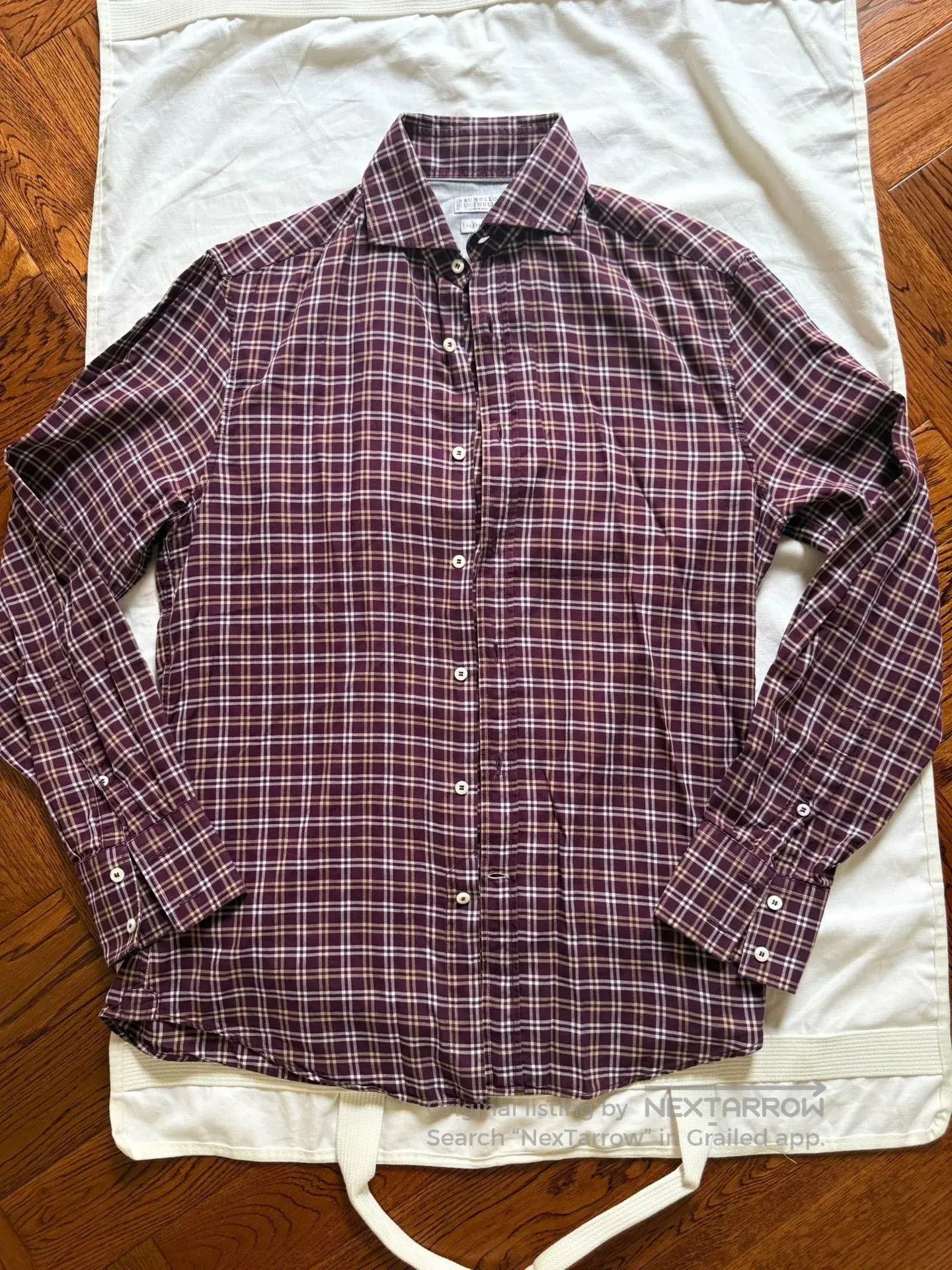 Brunello Cucinelli Brunello Cucinelli Classic Men's Shirt. Size US S / EU 44-46 / 1 - 1 Thumbnail
