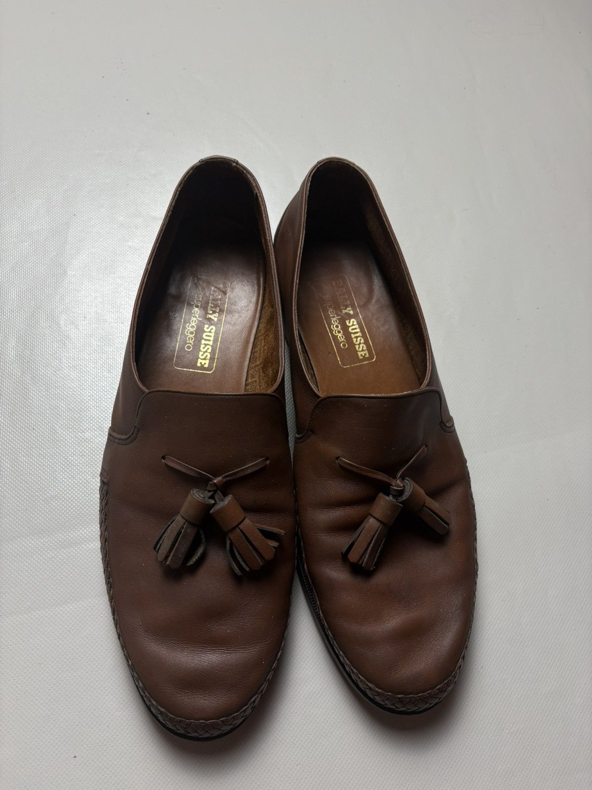Bally Vintage Bally Leather Loafers Size US 11 / EU 44 - 1 Thumbnail