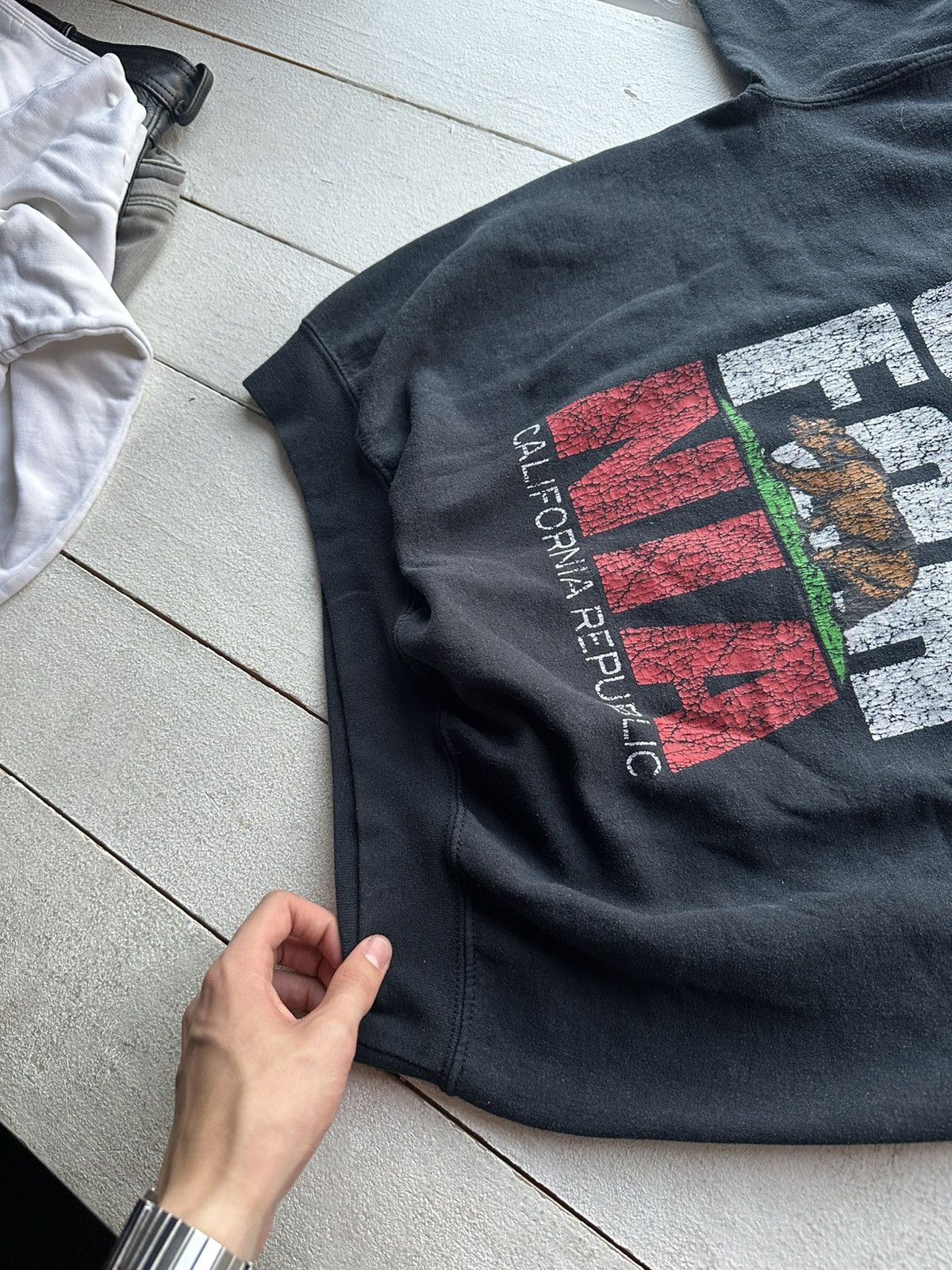 Vintage 🚨Vintage 90s USA California Republic Sweatshirt y2k Size US M / EU 48-50 / 2 - 4 Thumbnail