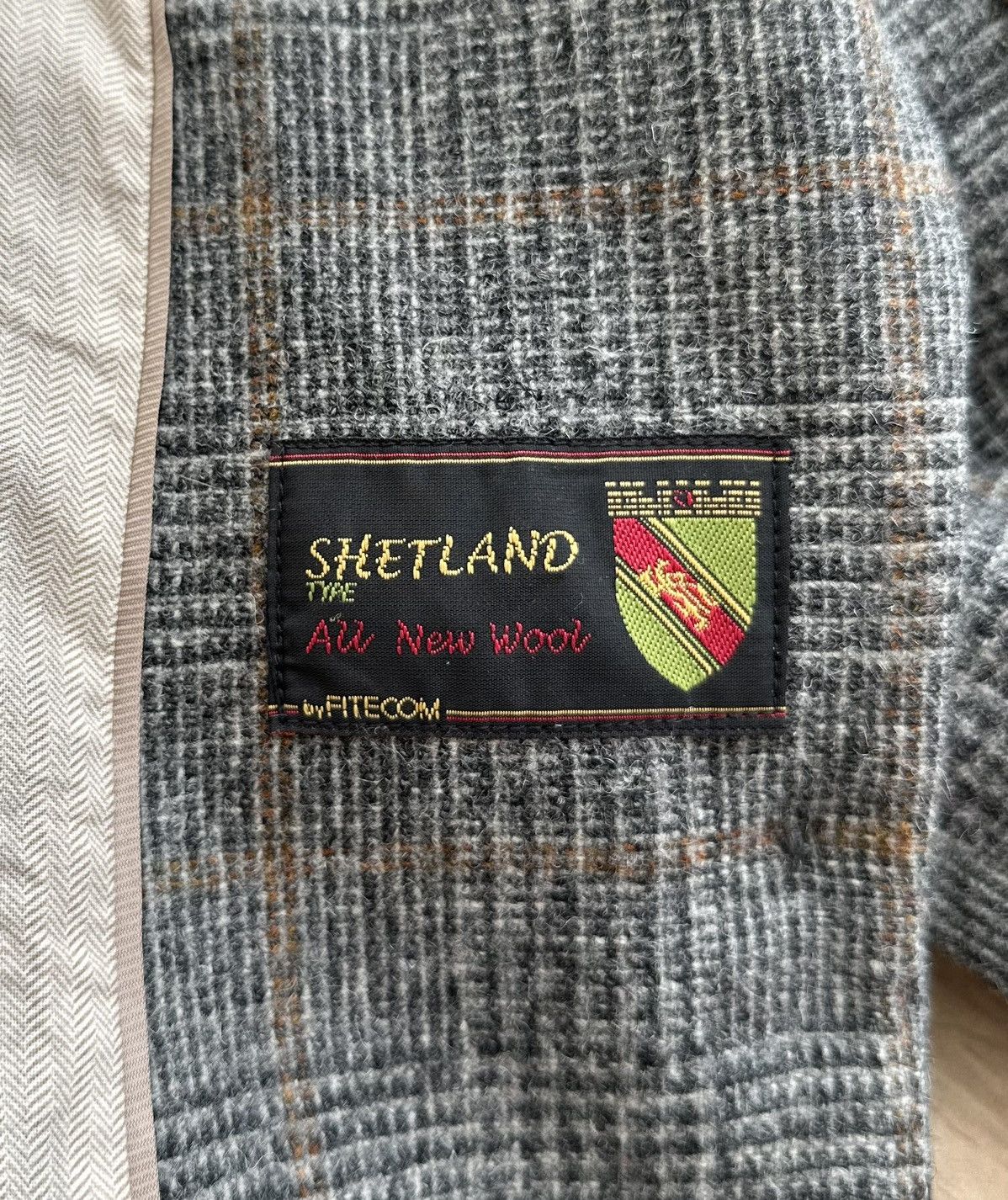 Zara Zara Basic Shetland Wool Tweed Blazer Jacket Women's Size L Size L / US 10 / IT 46 - 6 Thumbnail