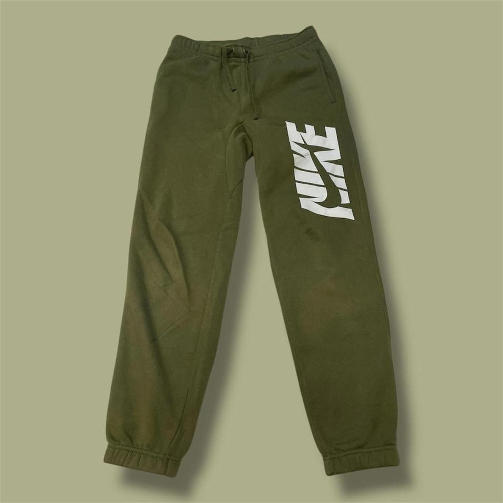 Nike Nike Logo Sweatpants Green Size US 30 / EU 46 - 1 Thumbnail