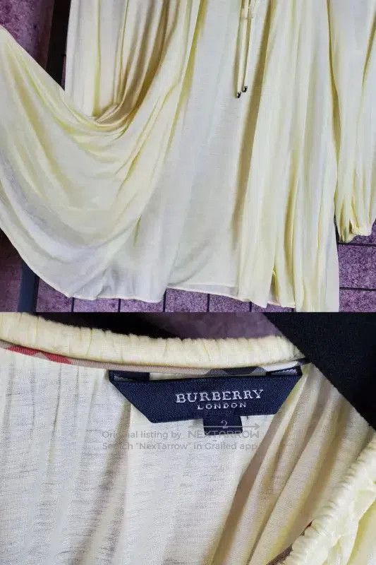 Burberry Burberry Summer Yellow Long Sleeve Knit Blouse. Size M / US 6-8 / IT 42-44 - 7 Thumbnail